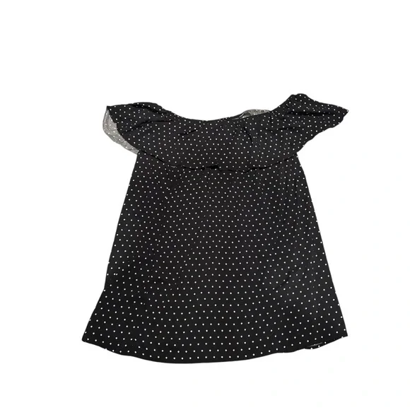 Freya Black Strapless Diamond Dot Dress - Picture 2 of 5